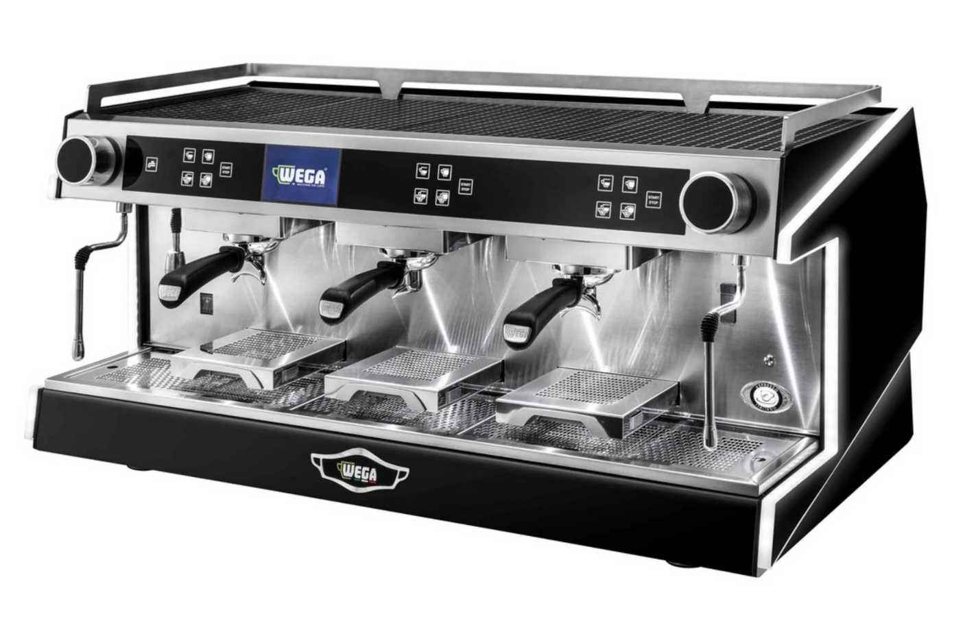 Wega Urban EVD3 TS Espresso Machine – Triple Group, Touchscreen, Automatic – Modern Commercial Coffee Maker