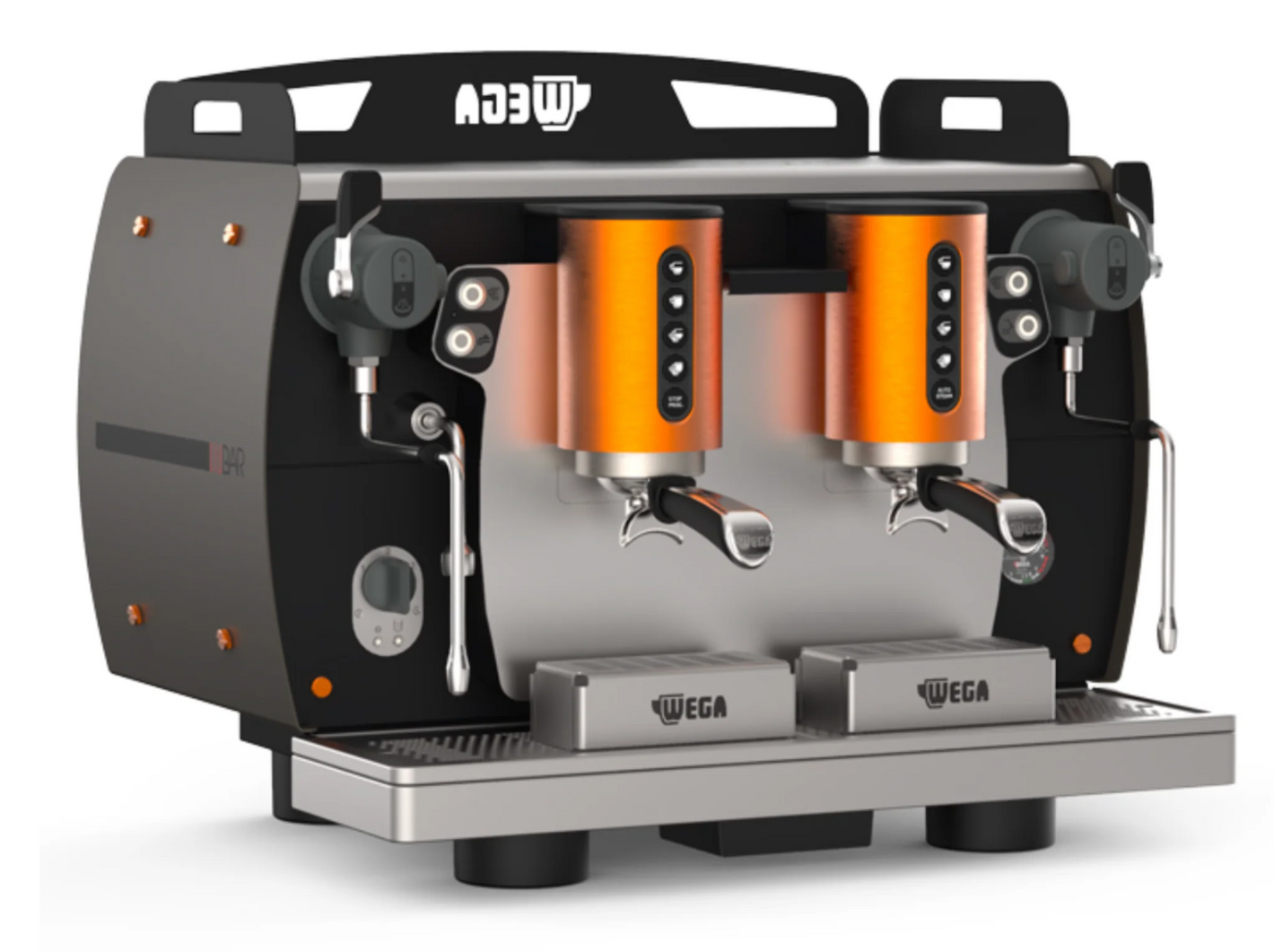 Wega W-Bar EVD2 Espresso Machine – Dual Group, Automatic – Sleek Design, High Performance